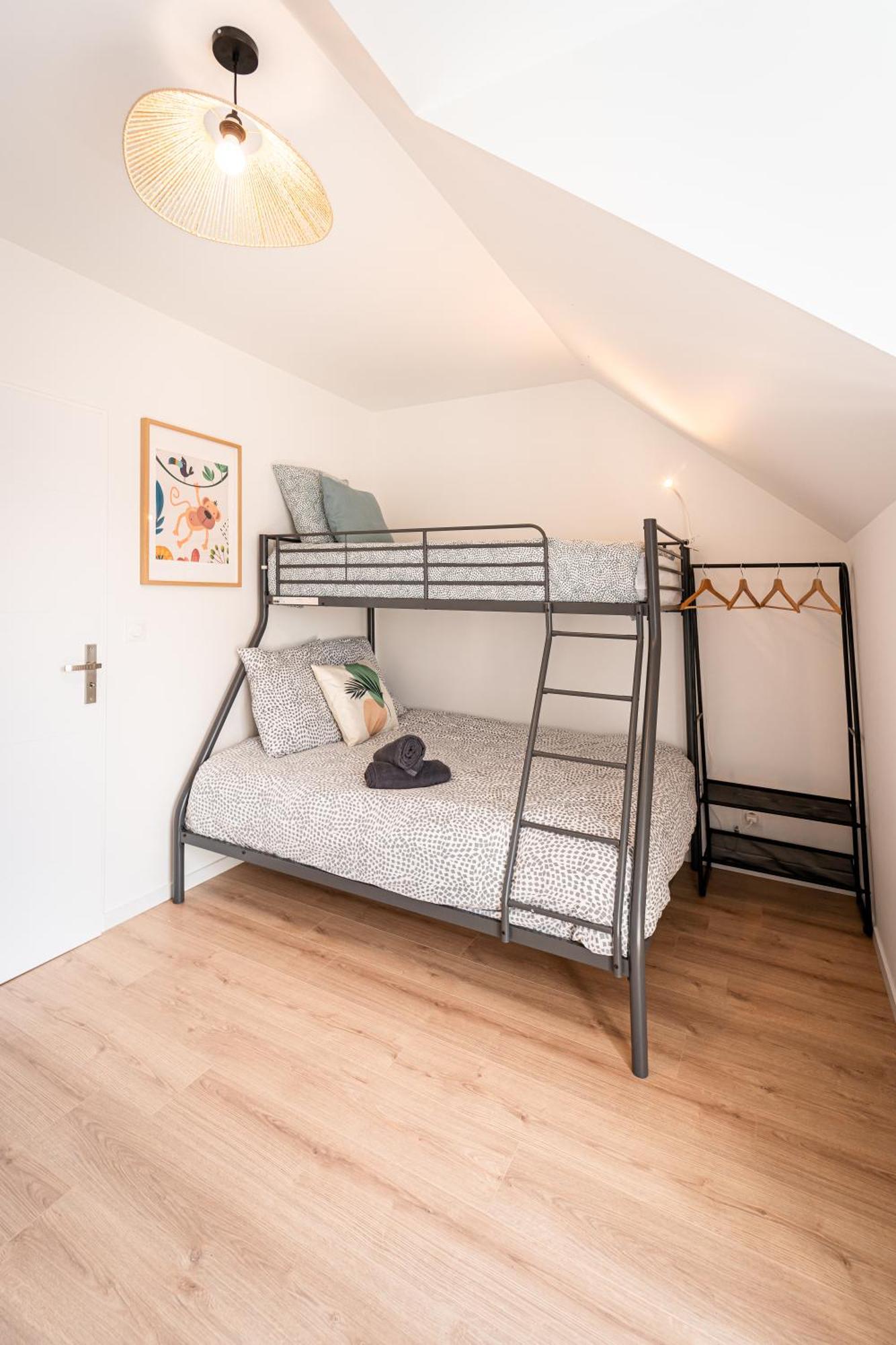Le Cool Plex Duplex Avec Jardin, Disney 10Mn Esbly Bagian luar foto