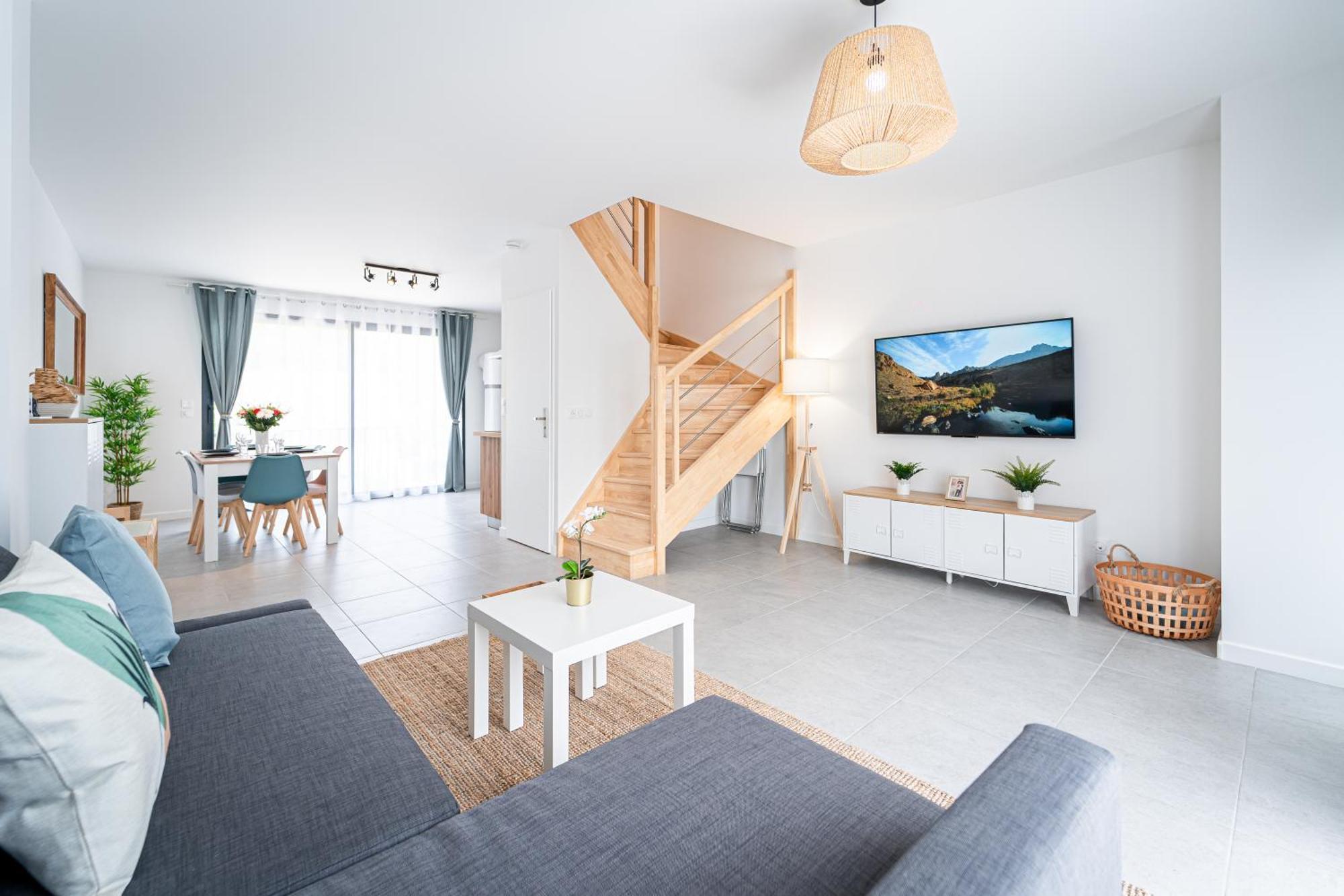 Le Cool Plex Duplex Avec Jardin, Disney 10Mn Esbly Bagian luar foto