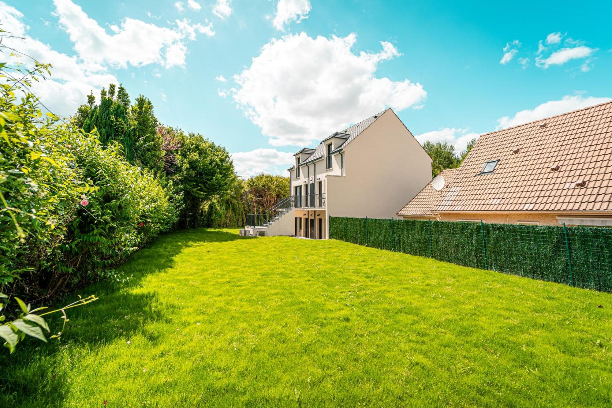 Le Cool Plex Duplex Avec Jardin, Disney 10Mn Esbly Bagian luar foto