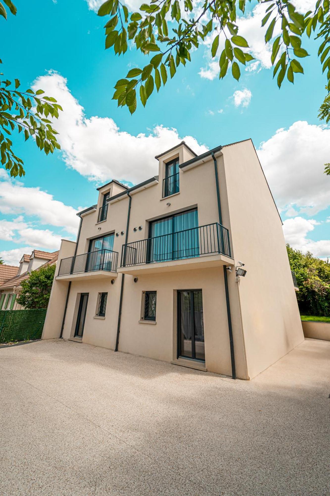 Le Cool Plex Duplex Avec Jardin, Disney 10Mn Esbly Bagian luar foto